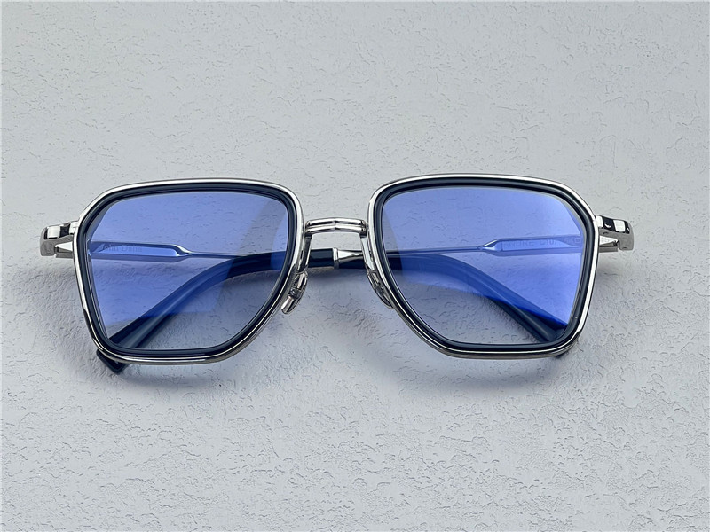 John Dalia Andre Glasses Silver Black - Image 3
