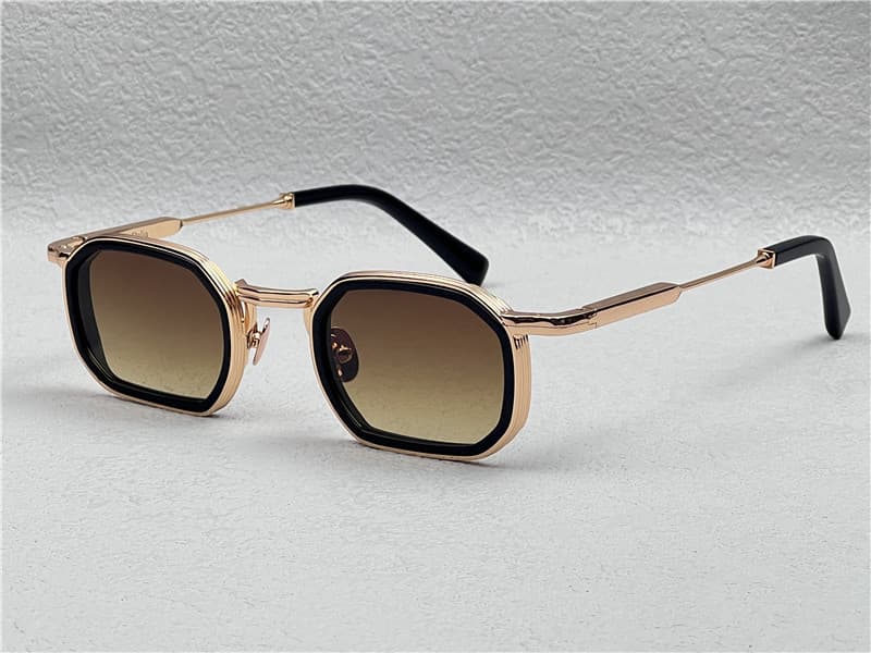 John Dalia Jean Glasses Gold Brown