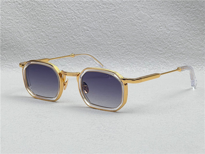 John Dalia Jean Glasses Gold Grey - Image 1