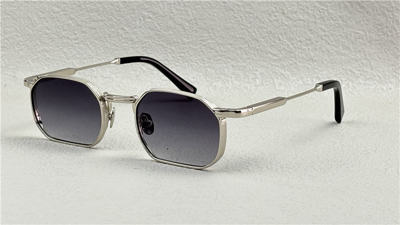 John Dalia Jean Glasses Silver Black - Image 1