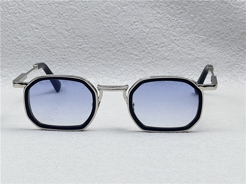 John Dalia Jean Glasses Silver Blue - Image 2