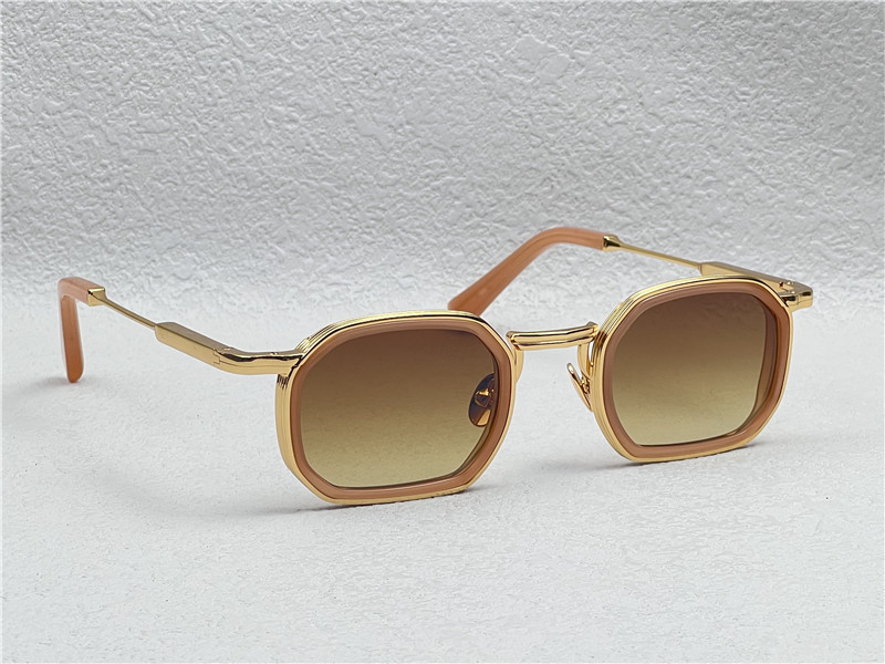 John Dalia Jean Glasses Brown Gold - Image 2