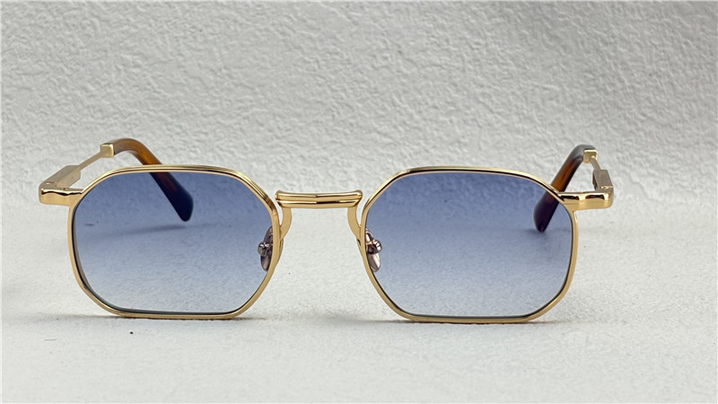 John Dalia Jean Glasses Gold Blue - Image 2