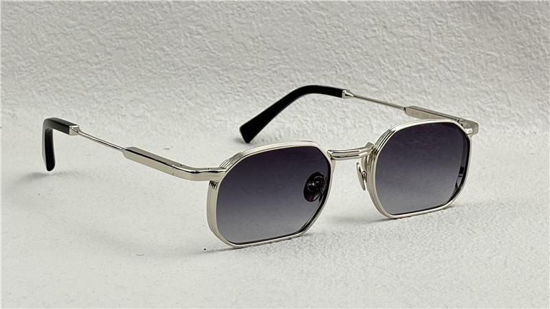 John Dalia Jean Glasses Silver Black - Image 3