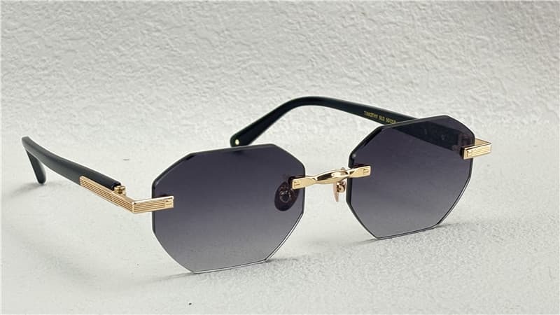 John Dalia Timothy Glasses Gold Black - Image 2