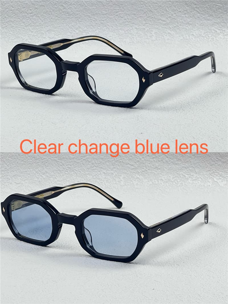 John Dalia Milla Glasses Blue (meekleurend)