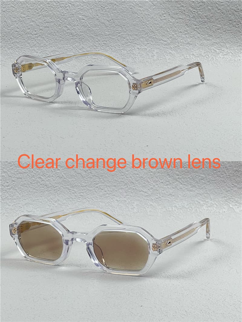 John Dalia Milla Glasses Gold (meekleurend)