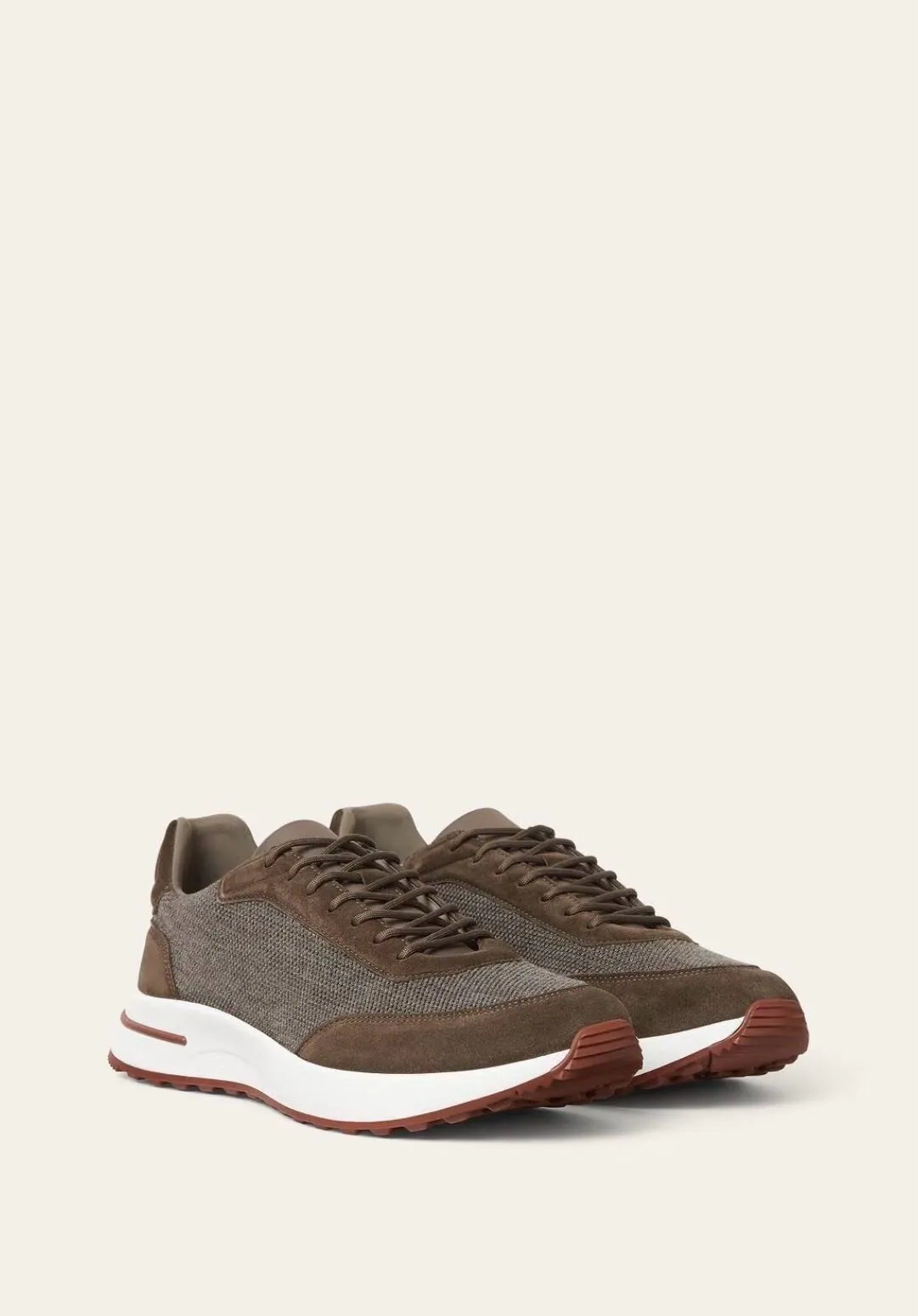 Loro Piana Week End Walk Suède Brown - Image 1