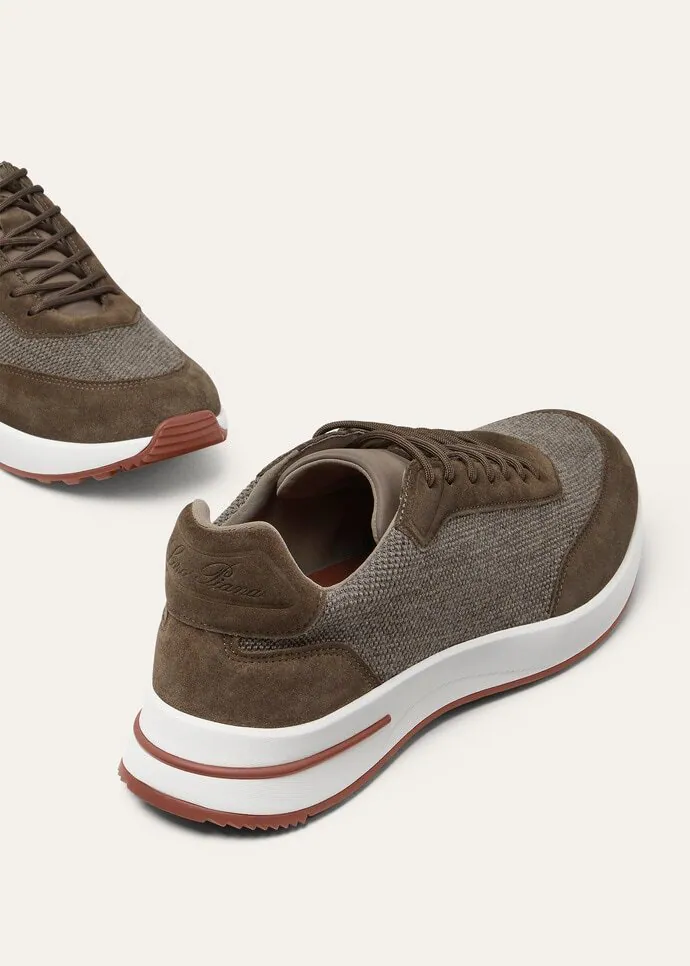 Loro Piana Week End Walk Suède Brown - Image 3