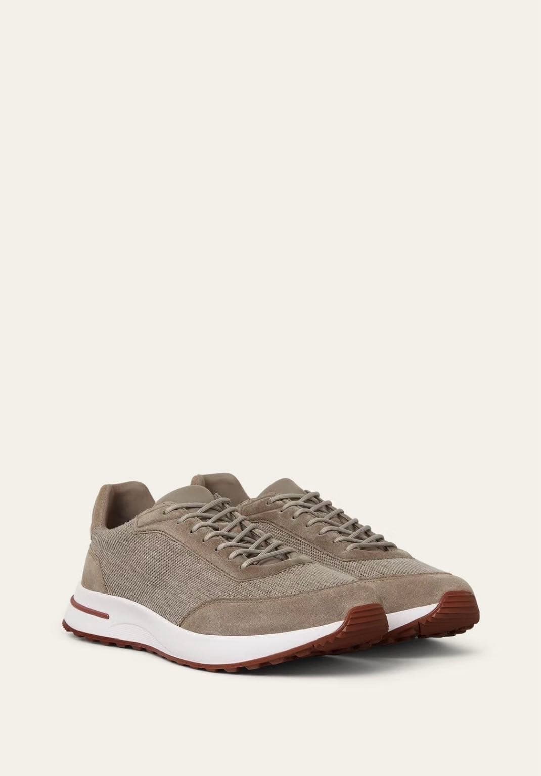 Loro Piana Week End Walk Suède Beige