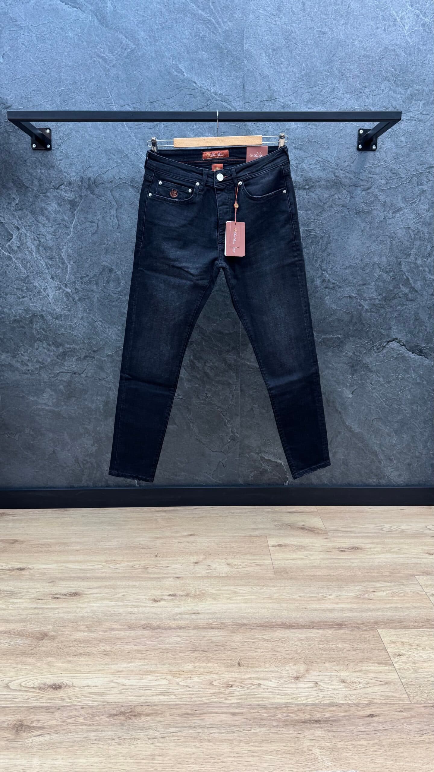 Loro Piana Regular Jeans Black