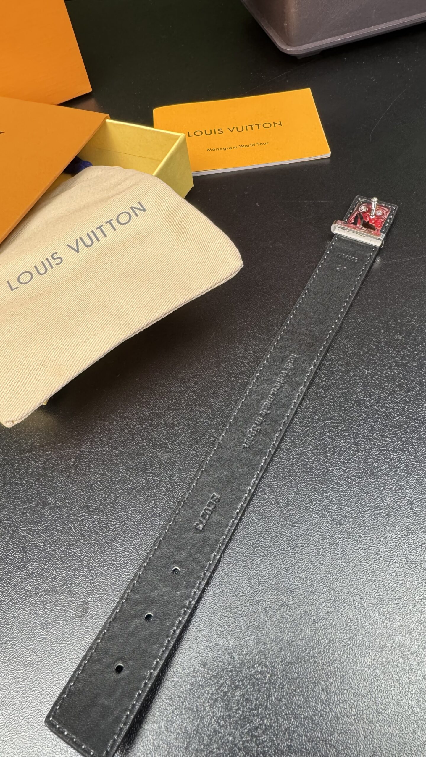 Louis Vuitton Slim Bracelet ( Men ) White - Image 2