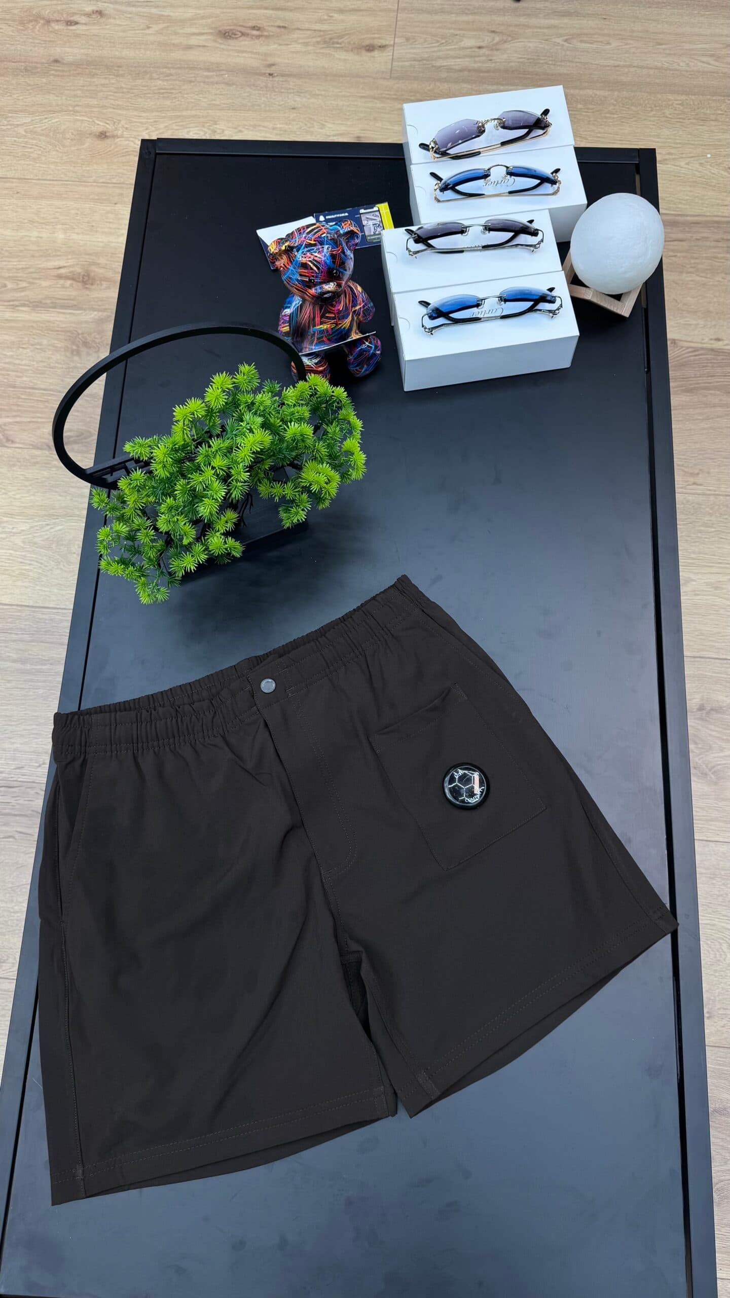 C.P. Company Basic Lens Short Brown