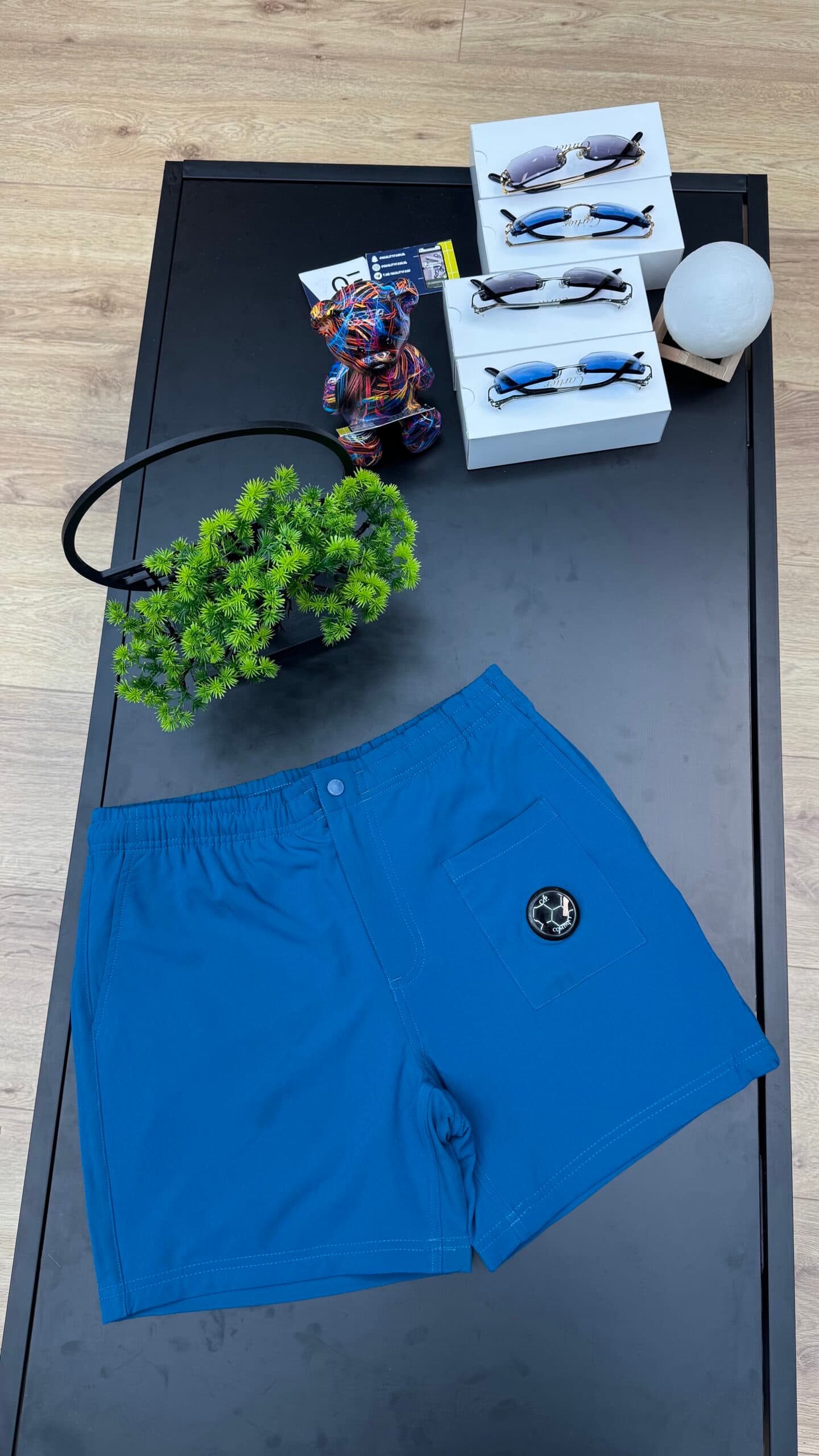 C.P. Company Basic Lens Short Blue