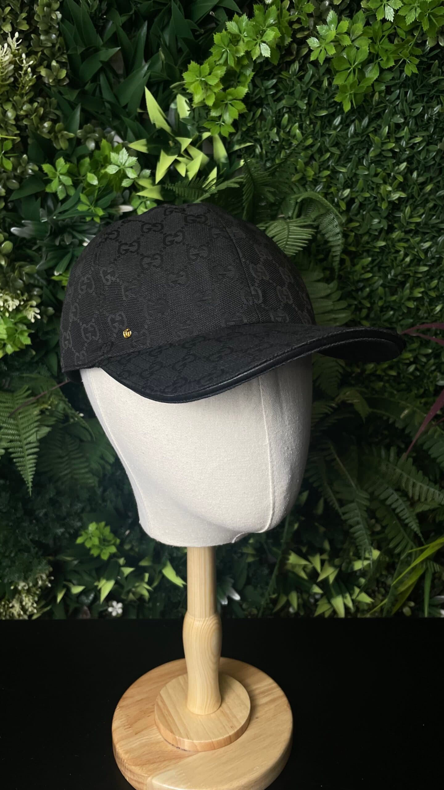 Gucci GG Canvas Baseball Cap Black