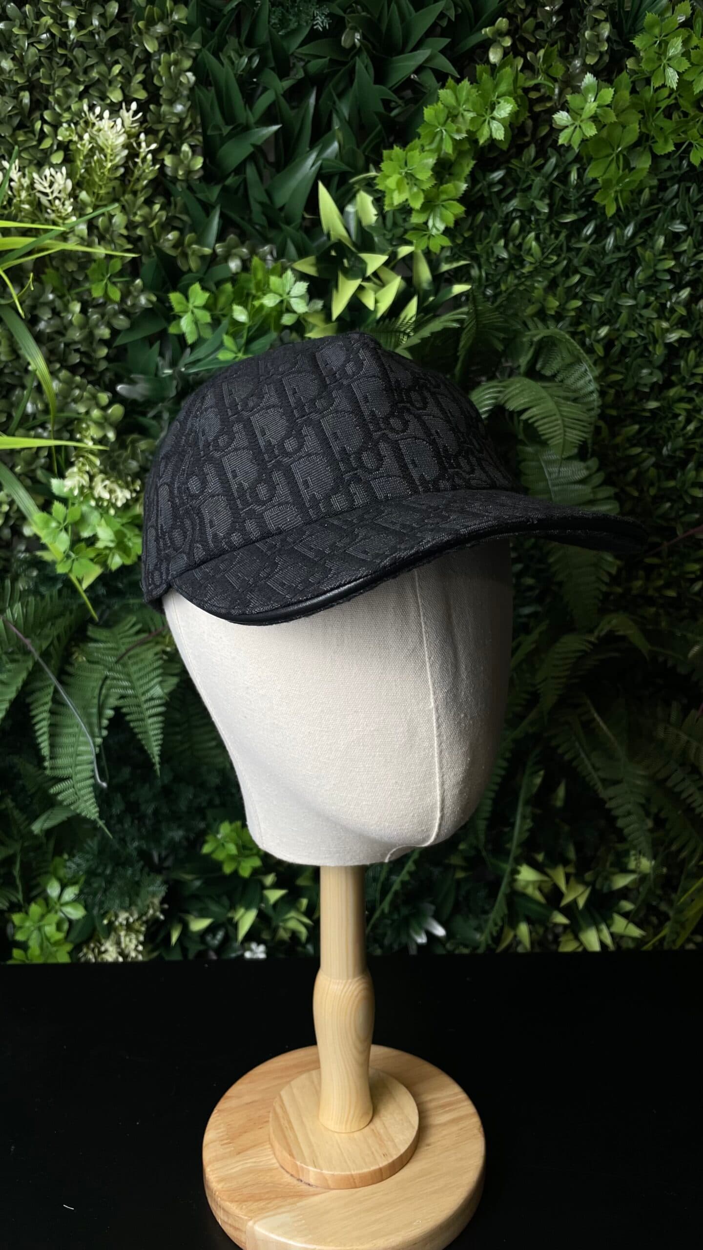 Dior Oblique Baseball Cap Black