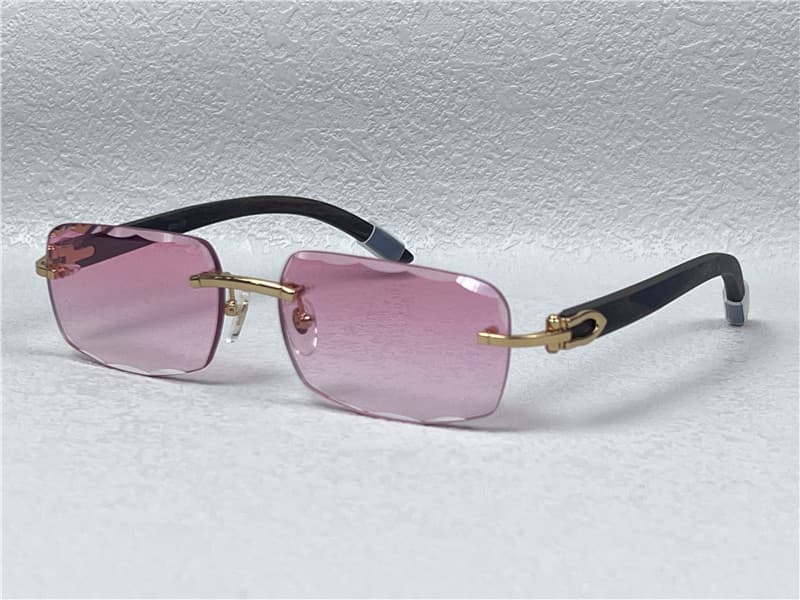 Cartier Buffalo Glasses Pink Gold