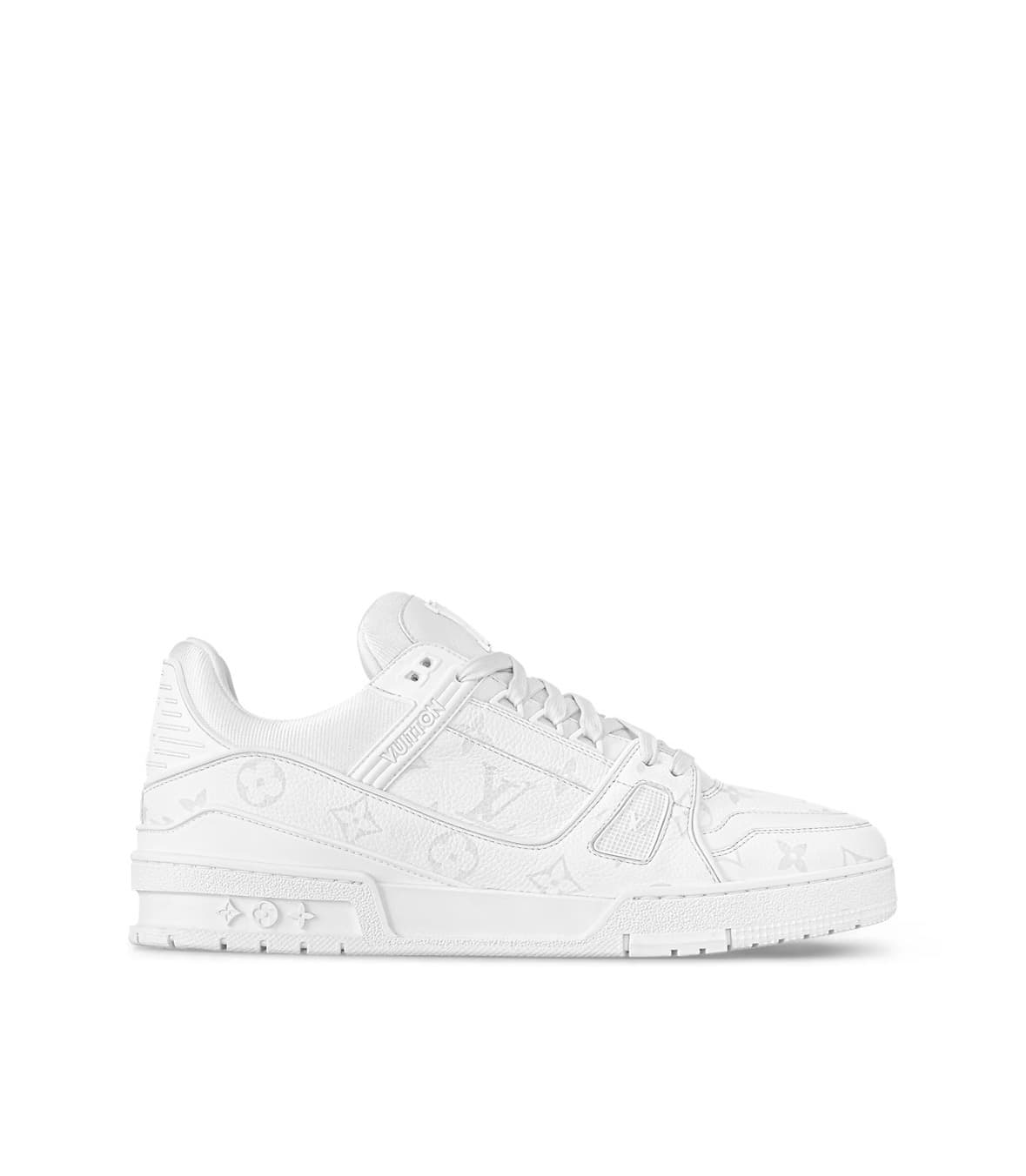 Louis Vuitton Monogram Trainer Sneaker Full White