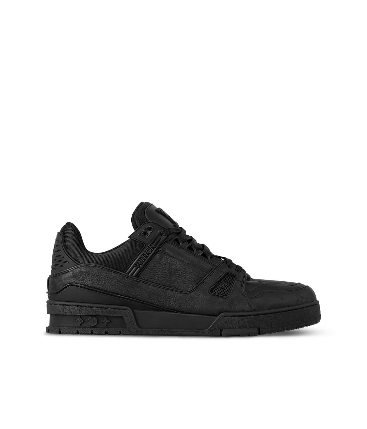 Louis Vuitton Monogram Trainer Sneaker Full Black