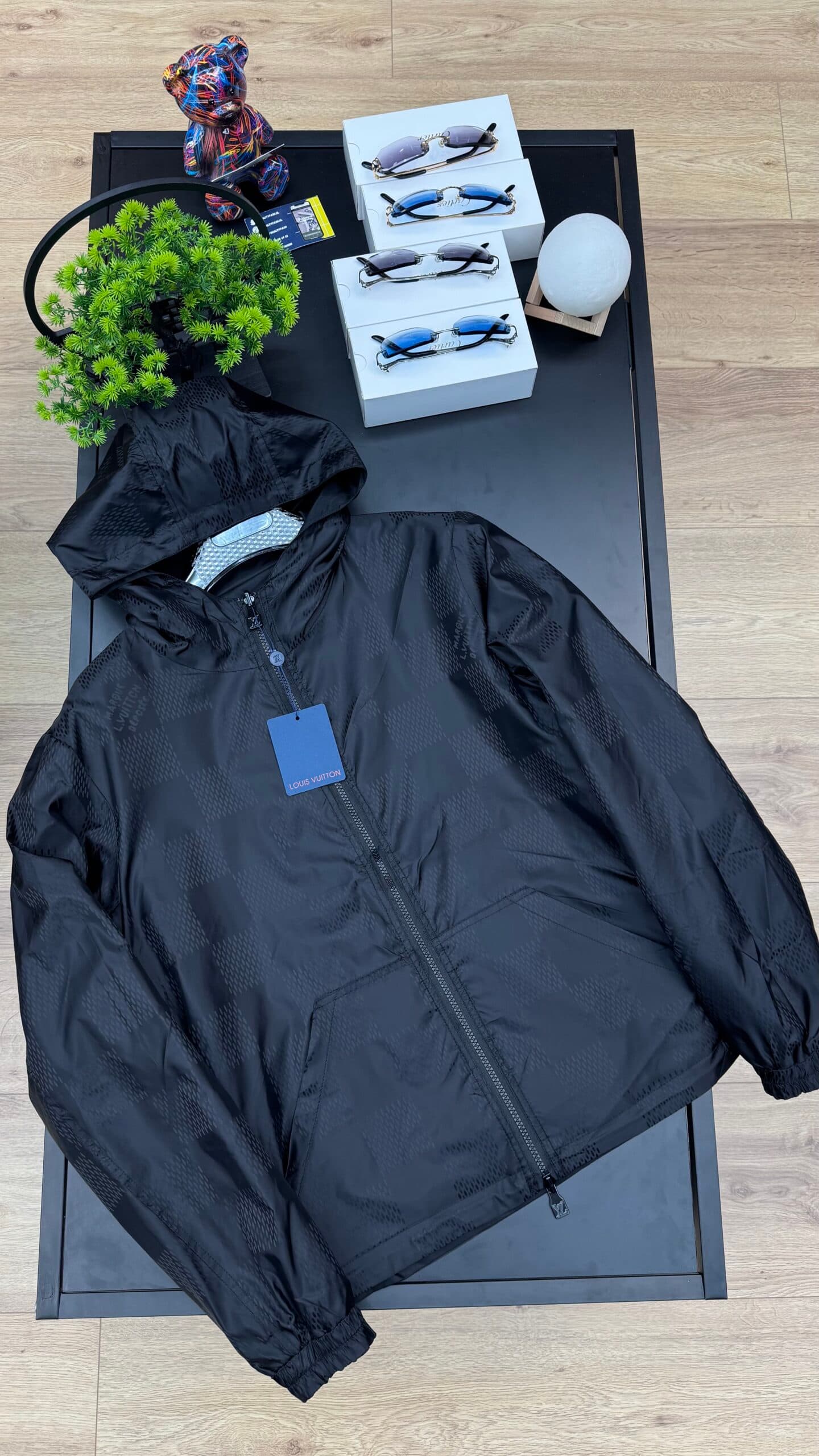 Louis Vuitton Reversible Damier Jacket Black