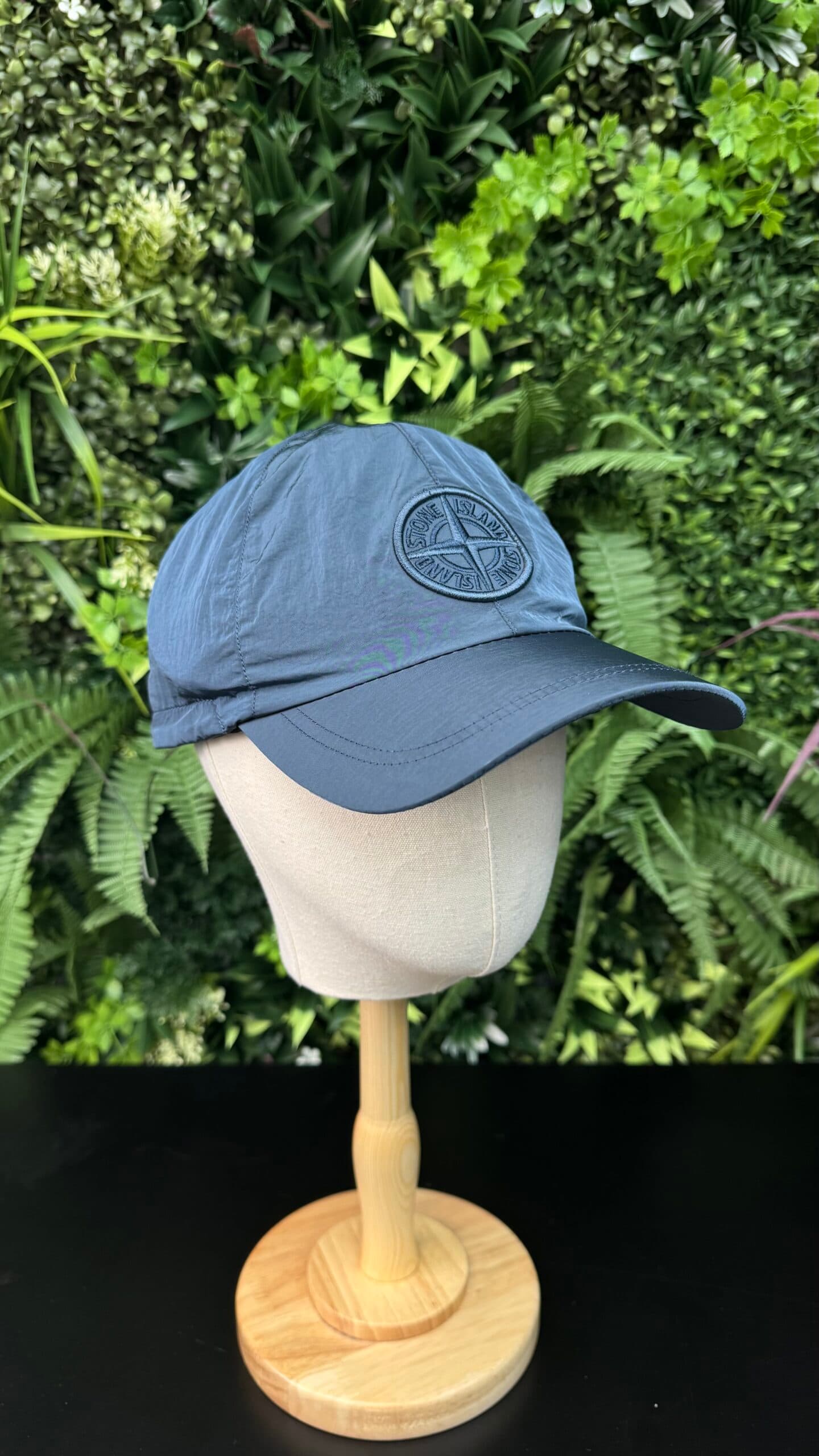 Stone Island Nylon Metal Cap Navy Blue