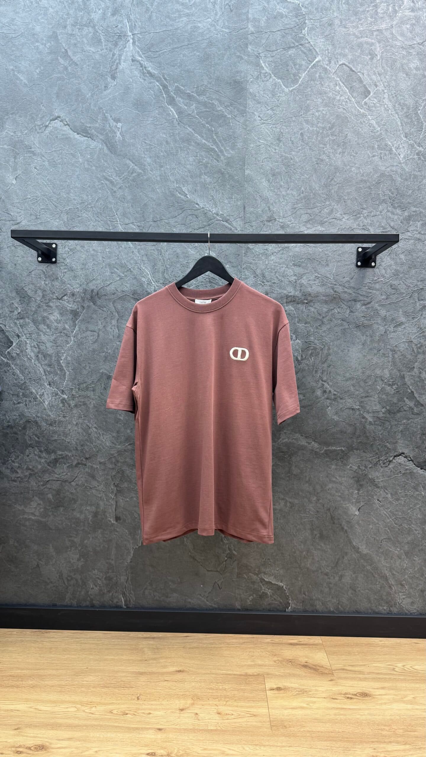 Dior T-shirt CD Icon Brown
