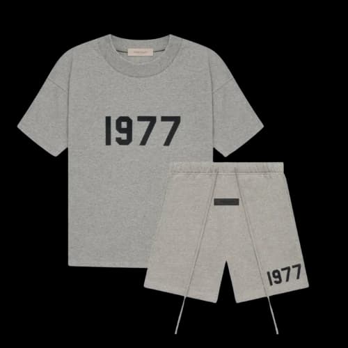 Essentials Fear Of God 1977 Dark Oatme Summer Set