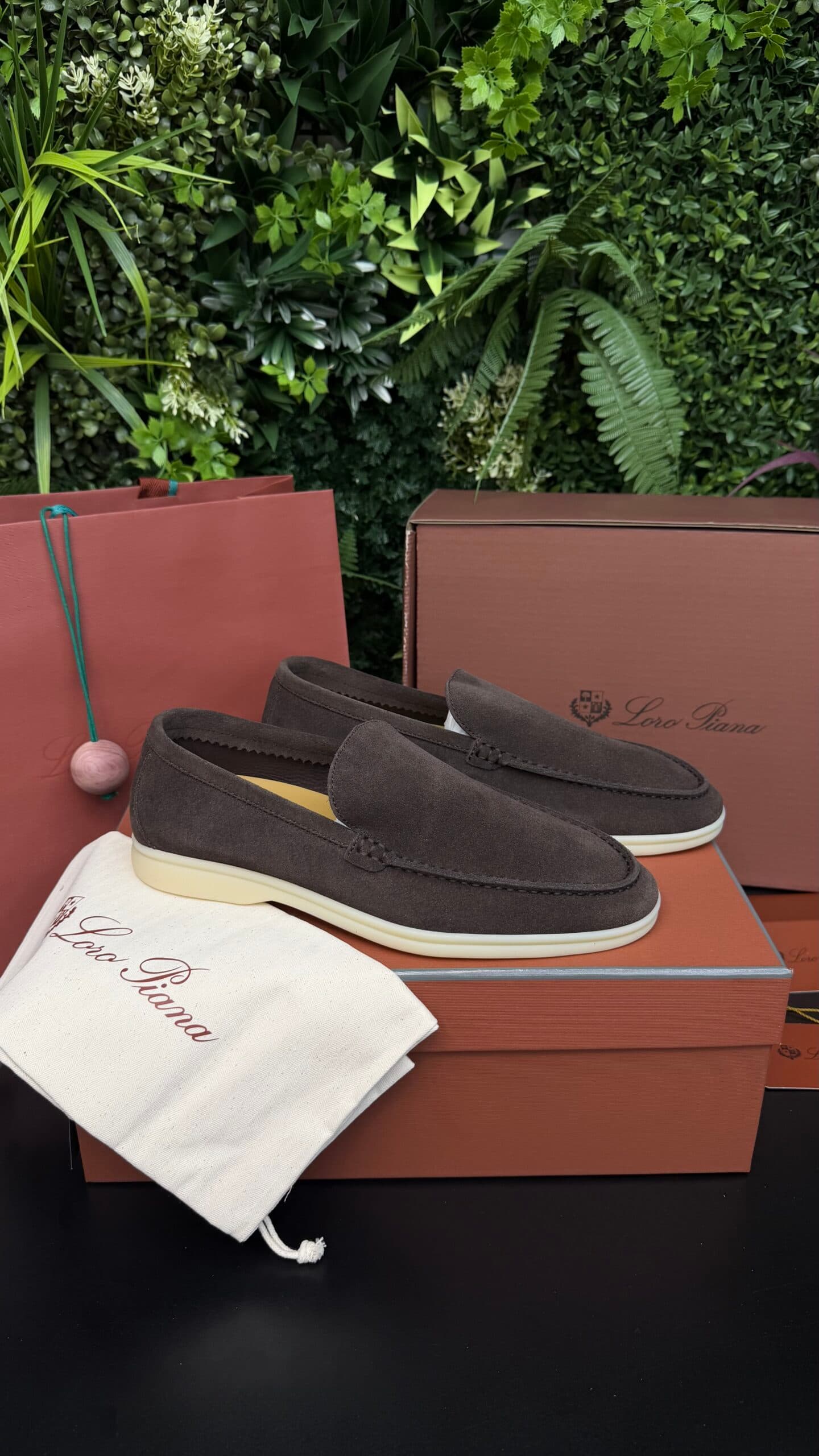 Loro Piana Summer Walk Loafer Brown
