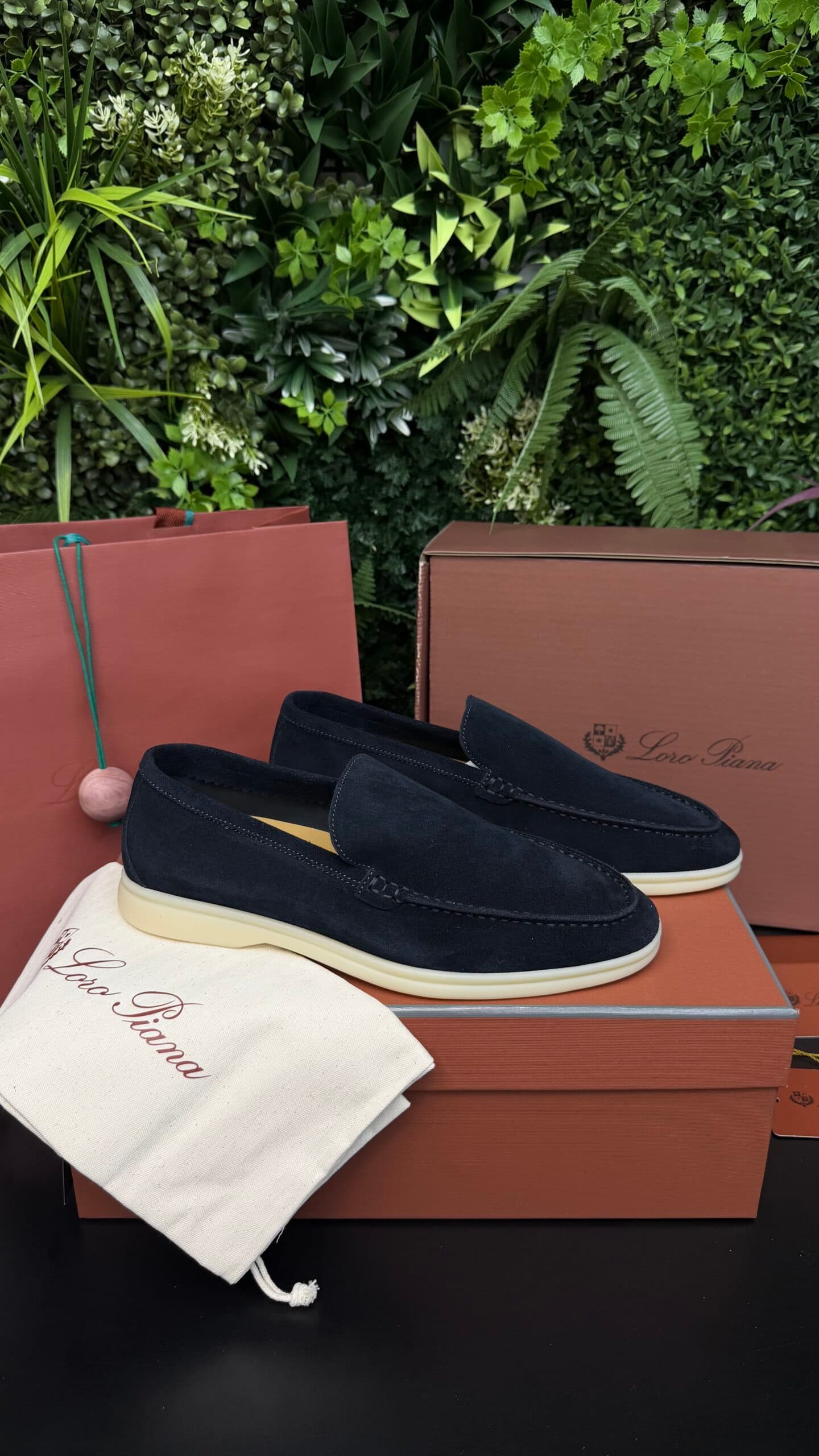 Loro Piana Summer Walk Loafer Blue