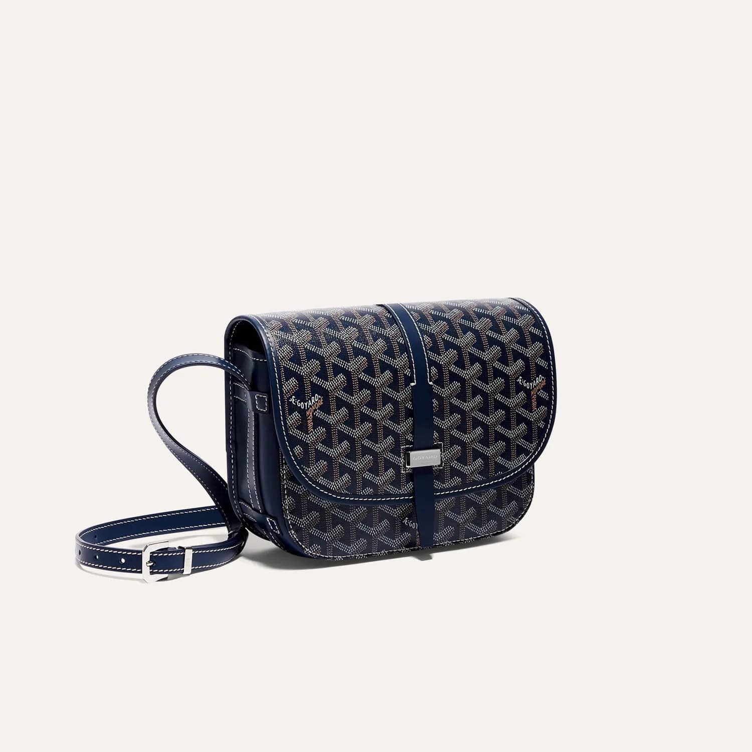 Goyard Belvedere PM Bag Navy Blue