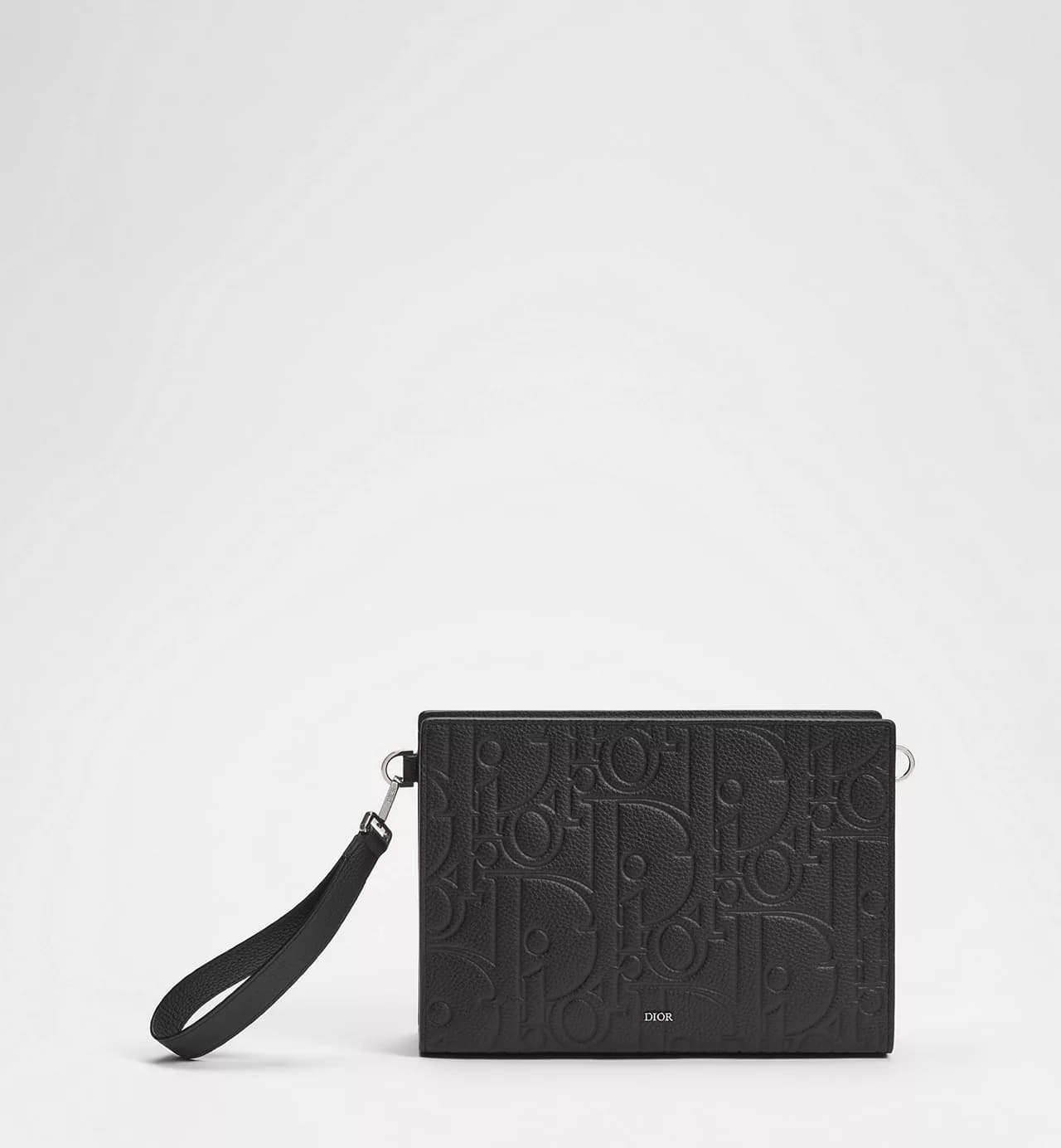 Dior A5 Triangle Pouch Leather Monogram