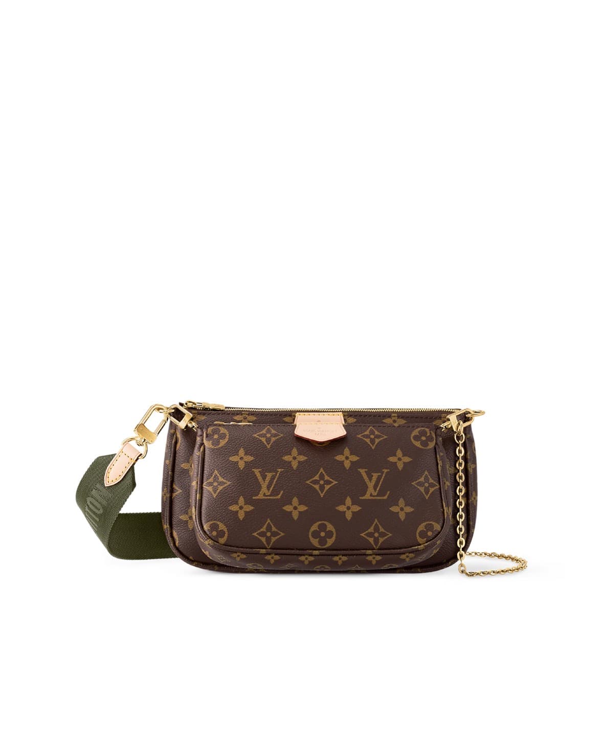 Louis Vuitton Multi Pochette Bag Khaki