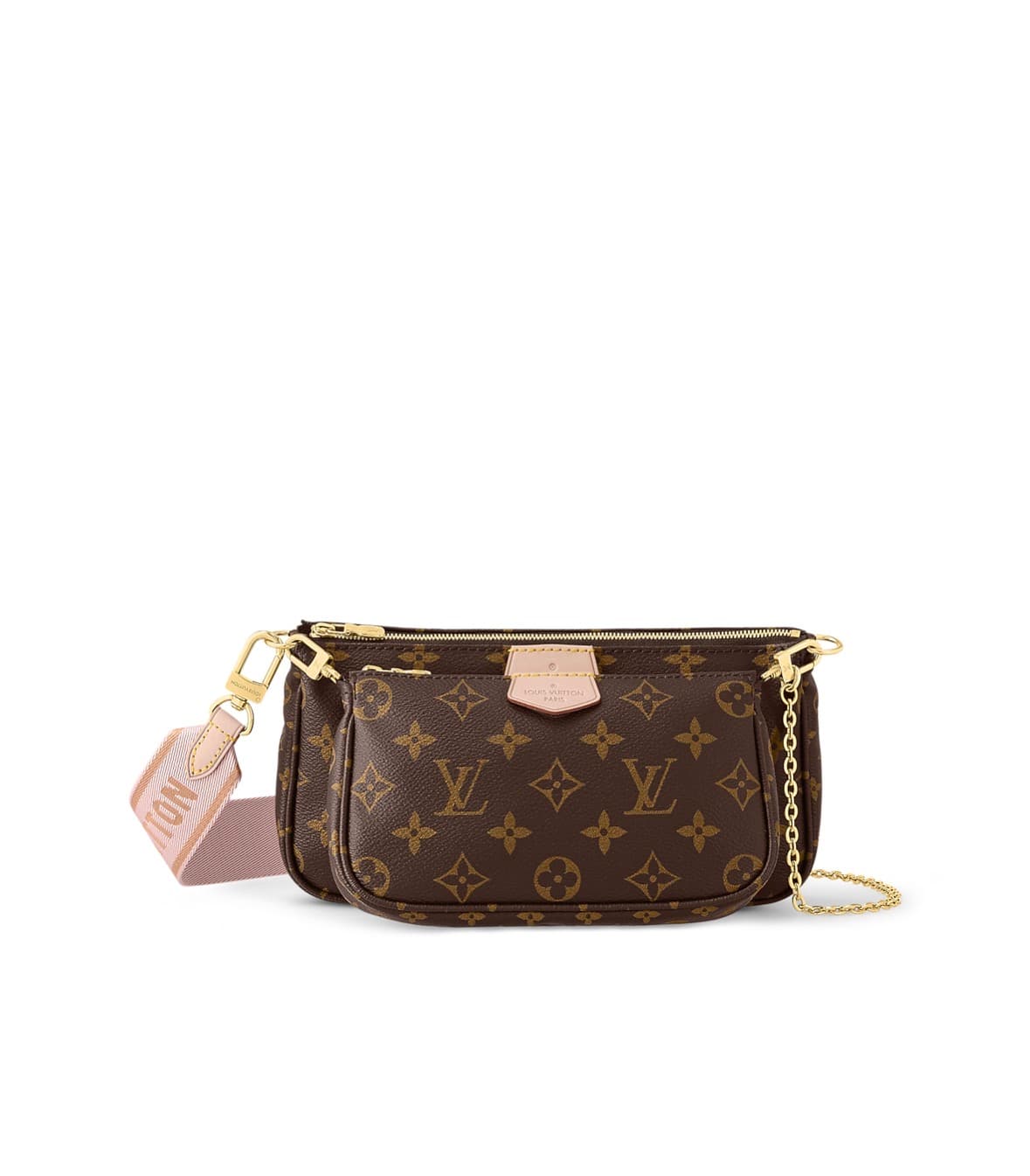 Louis Vuitton Multi Pochette Bag Rose