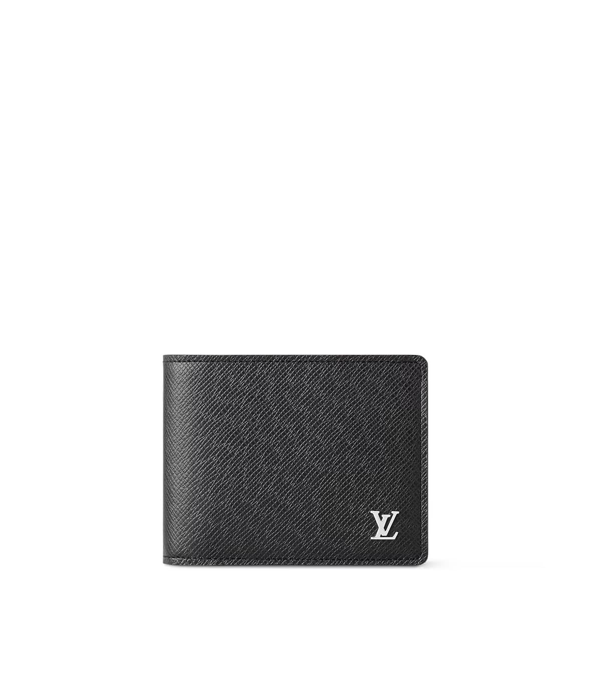 Louis Vuitton Multiple Wallet Taiga Leather