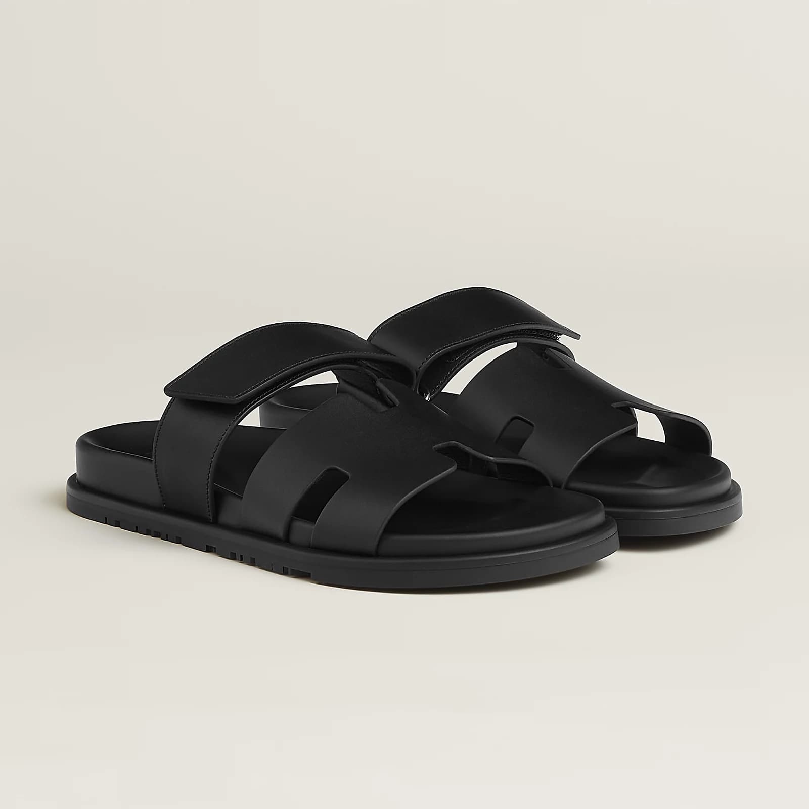 Hermes Chypre Sandal Black
