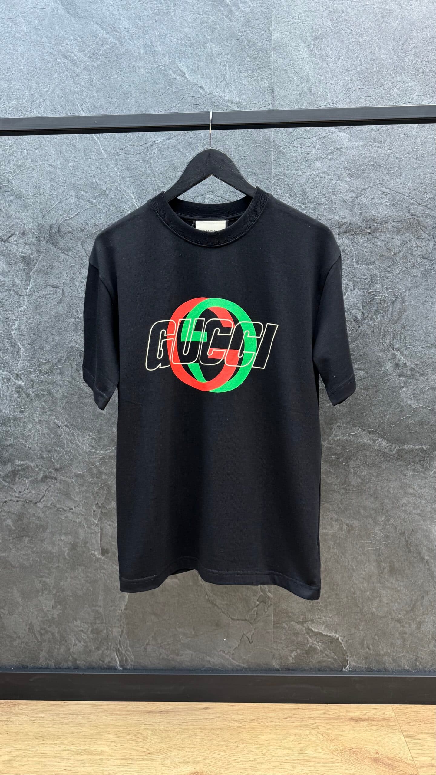 Gucci GG Logo T Shirt Black