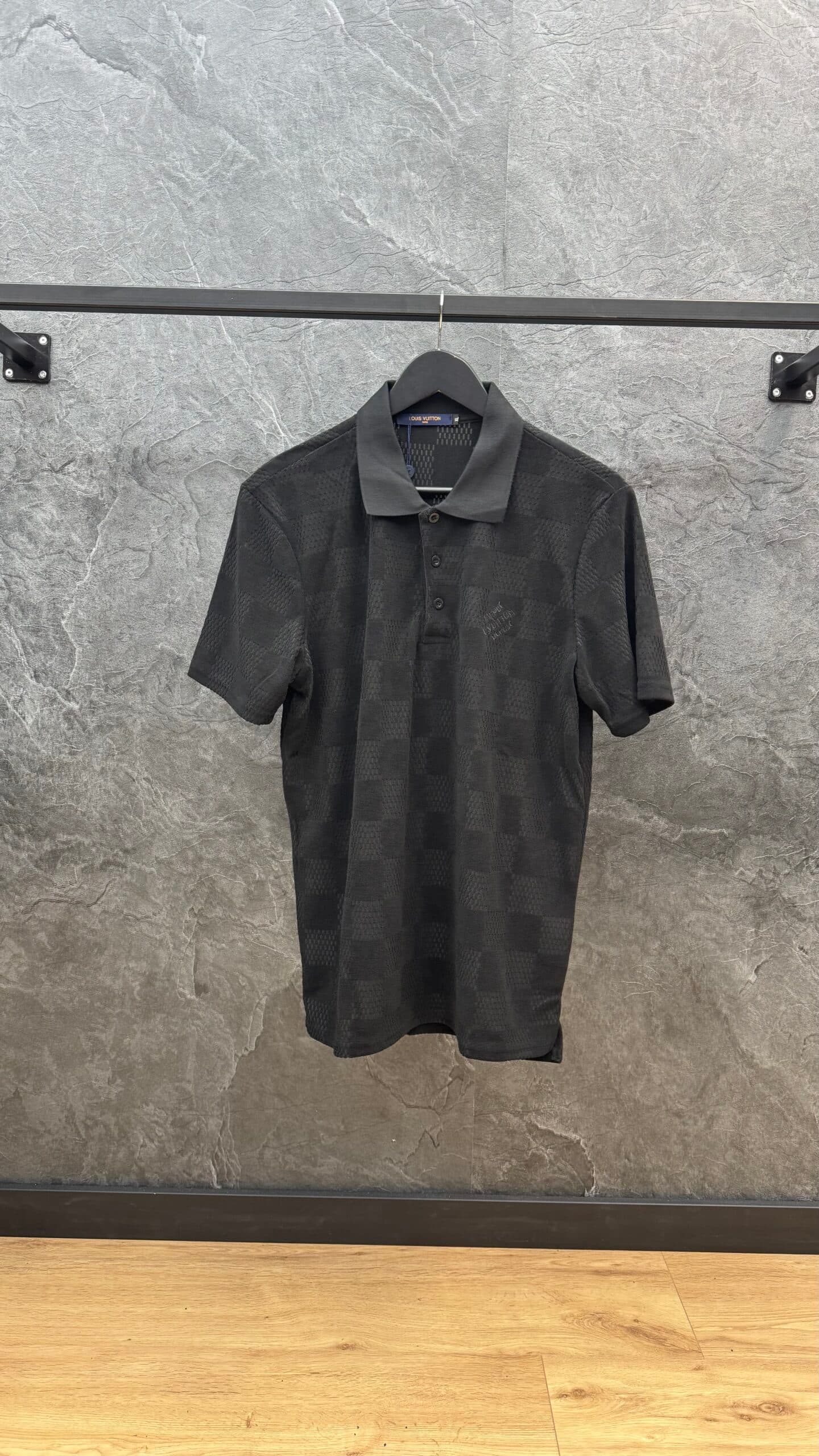 Louis Vuitton Polo Damier Woven Black