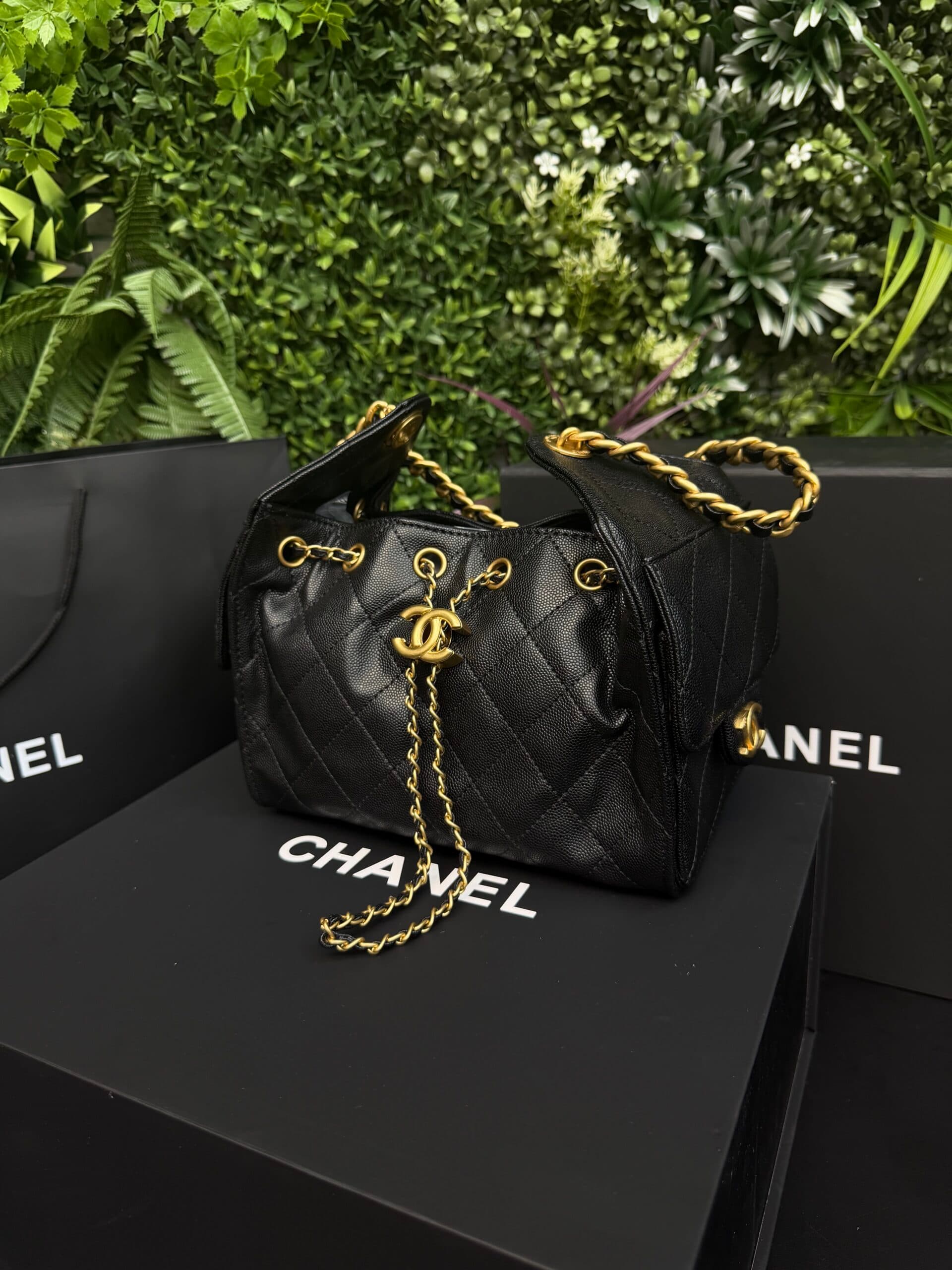 Chanel 25 bag Mini Black