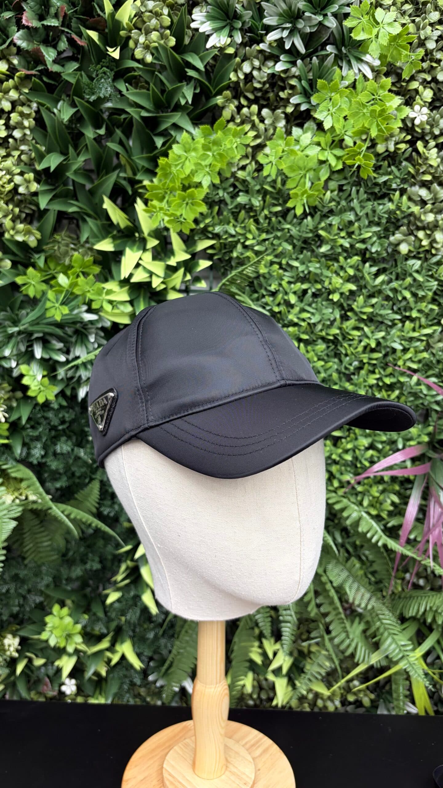 Prada Baseball Cap Black