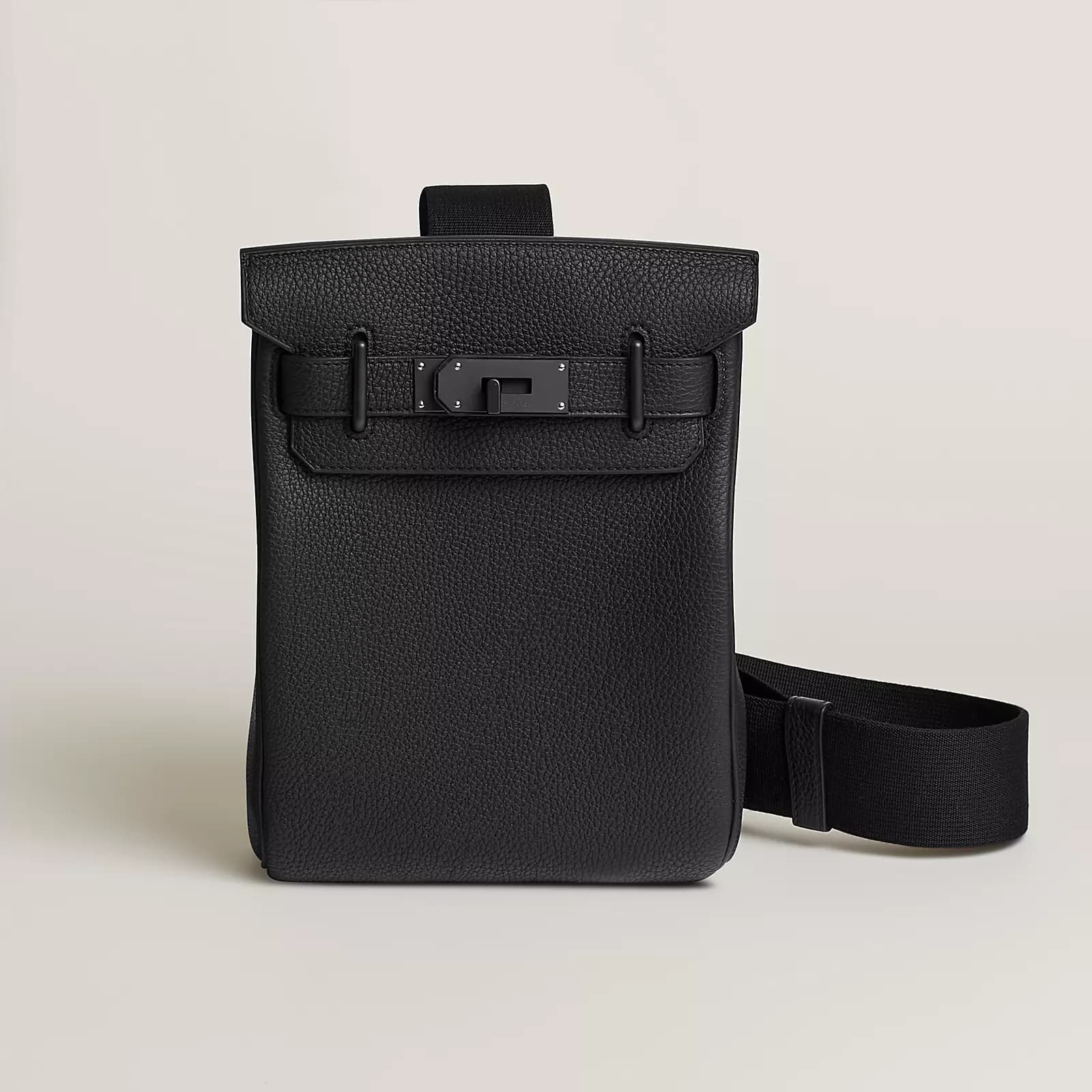 Hermes Hac A Dos PM Backpack Black