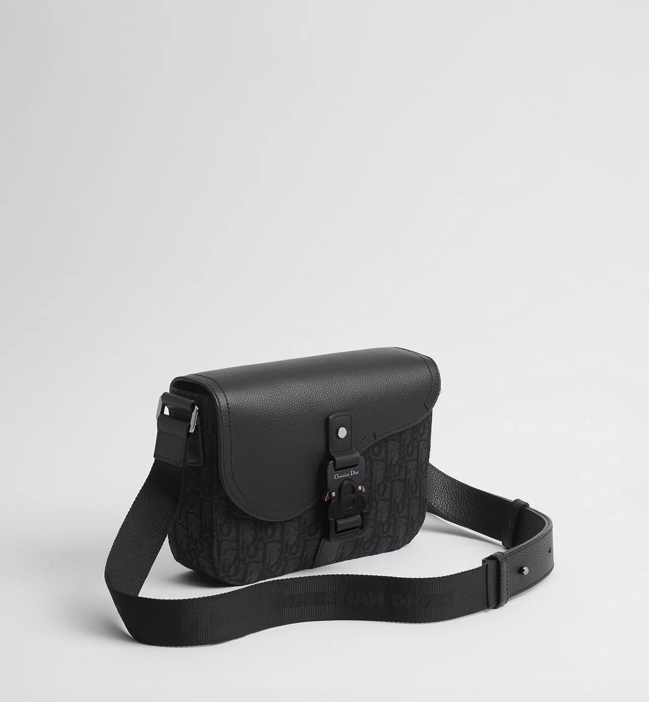 Dior Saddle Messenger Bag Black