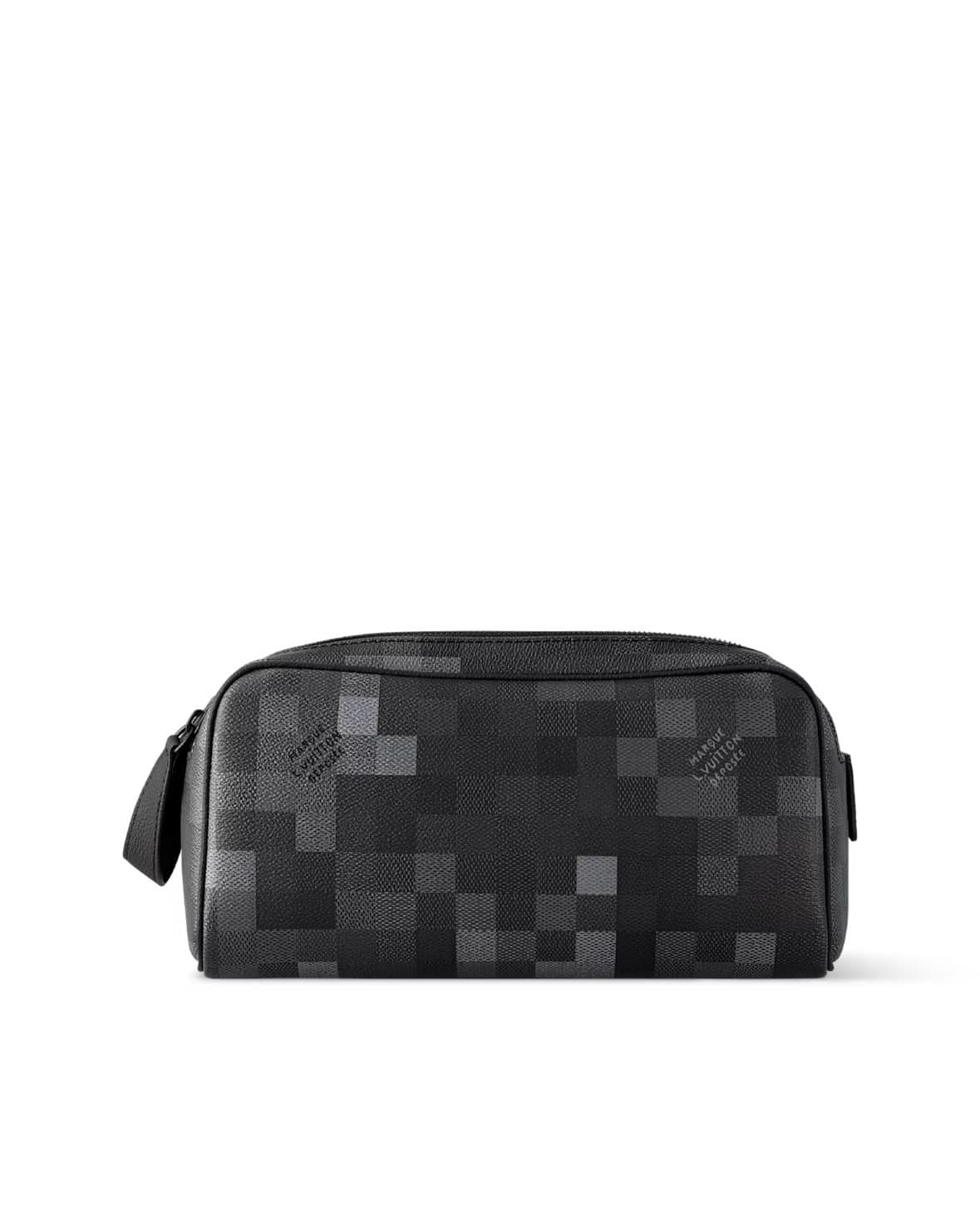 Louis Vuitton Dopp Kit Bag Damoflage Black