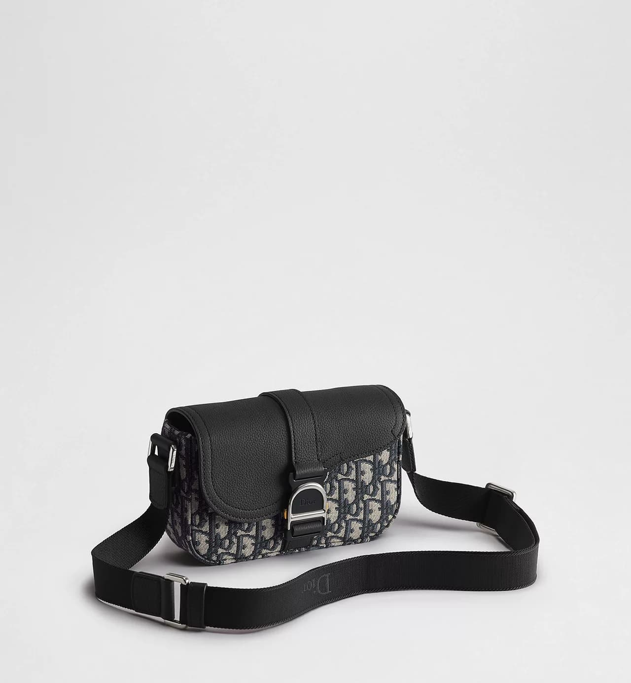 Dior Mini Saddle Heritage Messenger Bag Beige