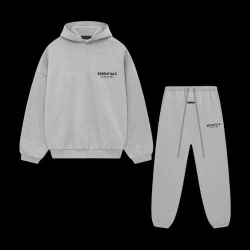Essentials Fear Of God FW24 Tracksuit Dark Heathe