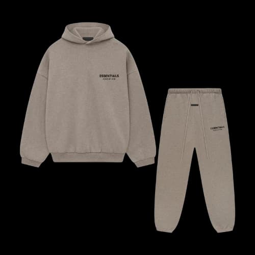 Essentials Fear Of God FW24 Tracksuit Heather Grey