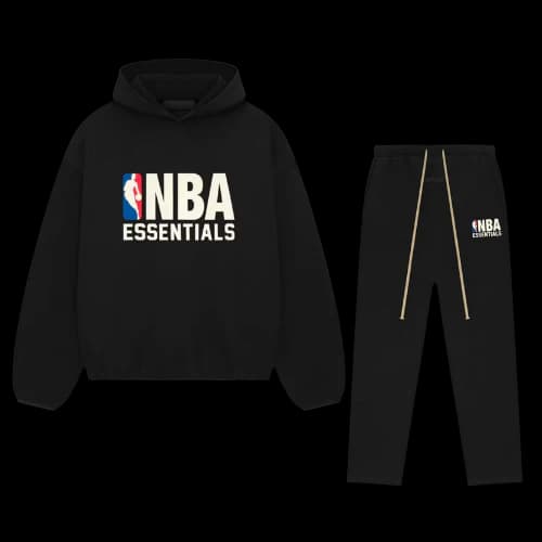 Essentials Fear Of God NBA TrackSuit Black