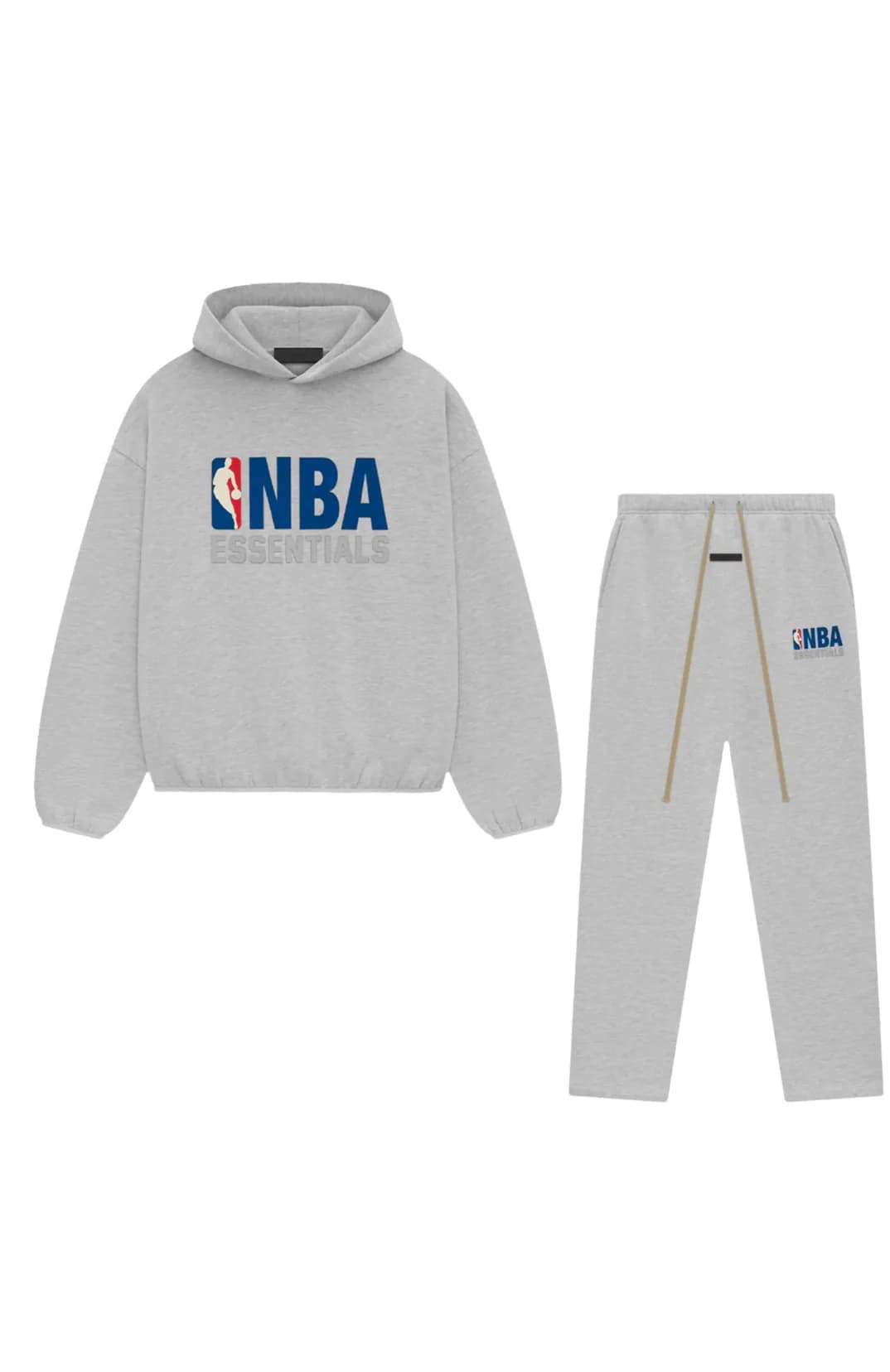 Essentials Fear Of God NBA TrackSuit Light Heather