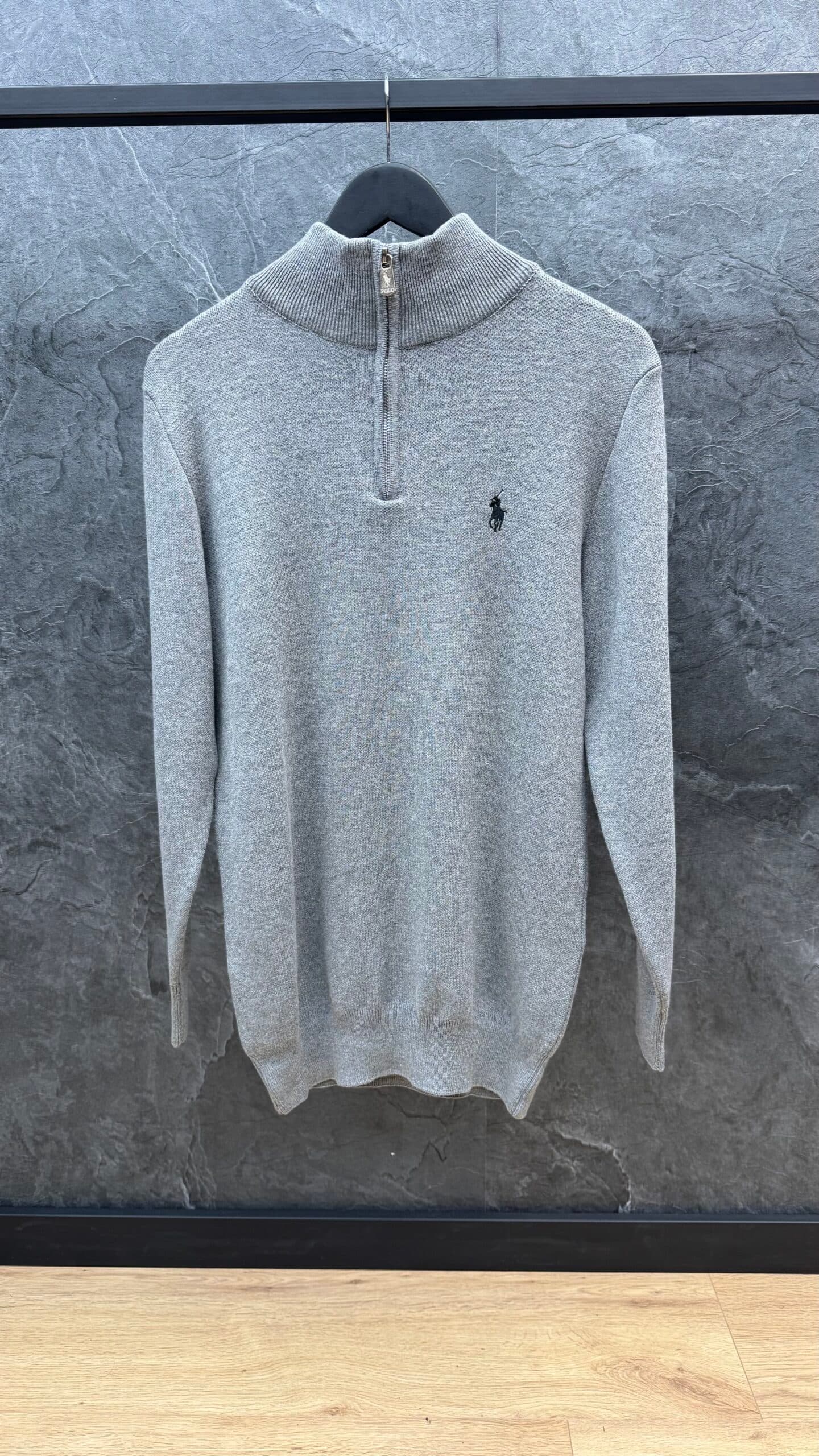 Ralph Lauren Quarter Zip Grey
