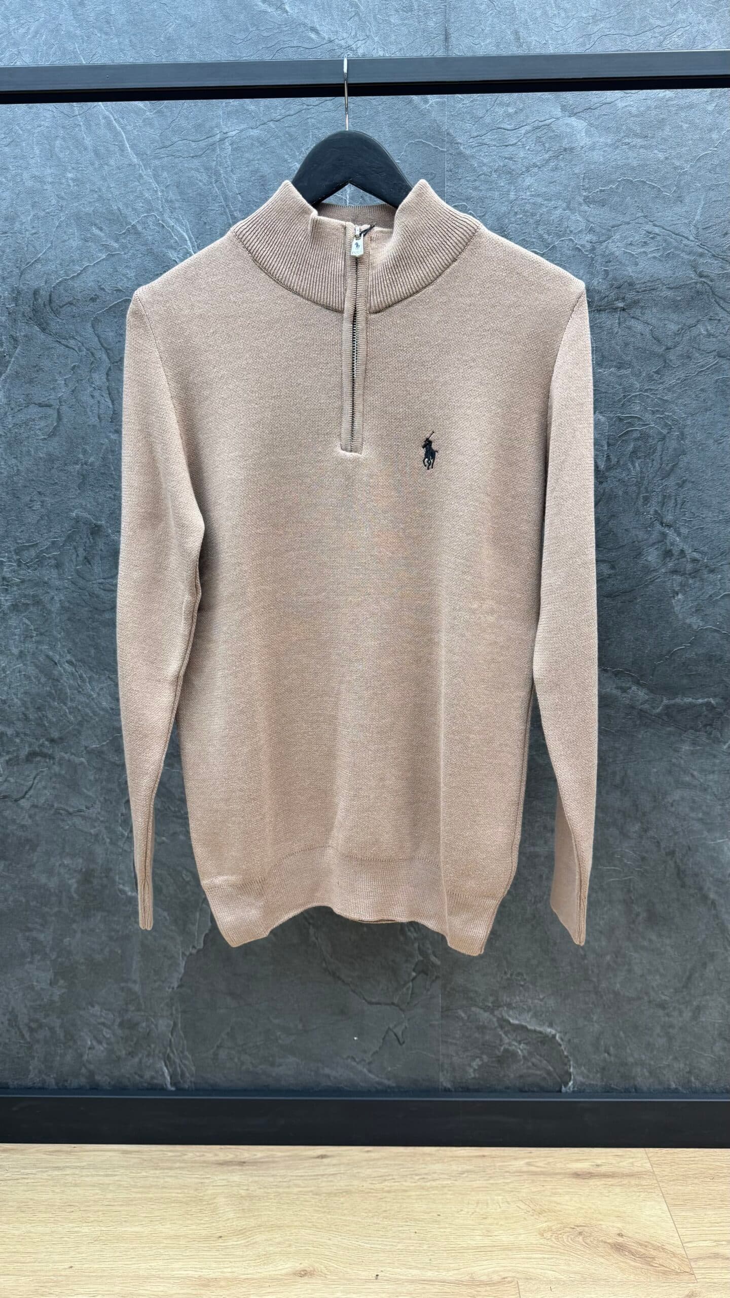 Ralph Lauren Quarter Zip Brown