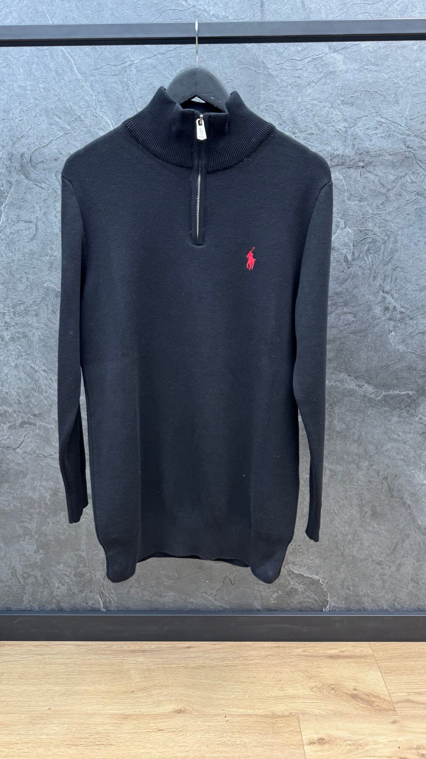 Ralph Lauren Quarter Zip Black